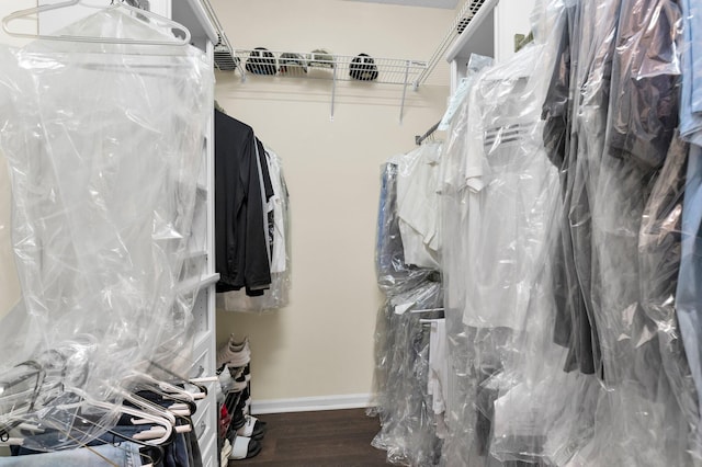 10393 Lexington Cir S, Boynton Beach, FL 33436 - walk in closet featuring wood finished floors