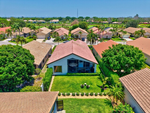 10393 Lexington Cir S, Boynton Beach, FL 33436 - aerial perspective of suburban area