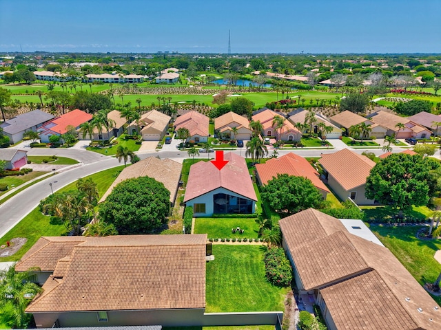 10393 Lexington Cir S, Boynton Beach, FL 33436 - aerial perspective of suburban area with a large body of water