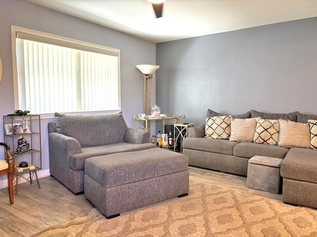 215 Monaco E, Delray Beach, FL 33446 - living room with wood finished floors
