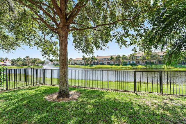 4608 Cadiz Cir, Palm Beach Gardens, FL 33418 - view of yard with a water view and a residential view