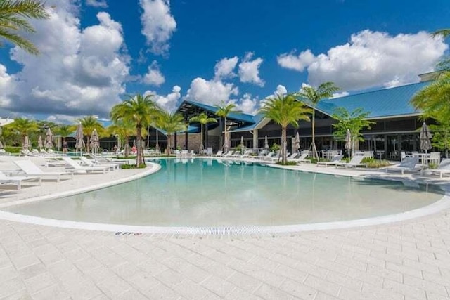 view of community pool