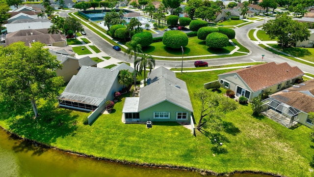 7780 Lake Champlain Ct, Delray Beach, FL 33446 - aerial view of residential area featuring a nearby body of water