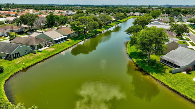 7780 Lake Champlain Ct, Delray Beach, FL 33446 - aerial view of residential area featuring a large body of water