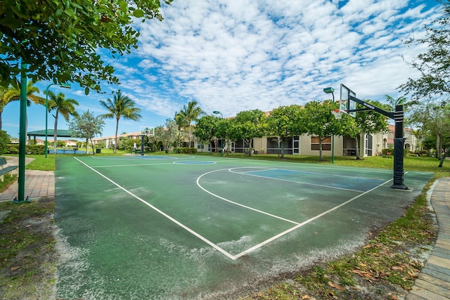 3185 Laurel Ridge Cir, Riviera Beach, FL 33404 - view of sport court featuring community basketball court