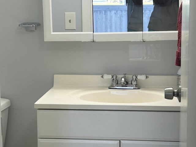 105 Sheffield E, West Palm Beach, FL 33417 - bathroom featuring vanity and toilet
