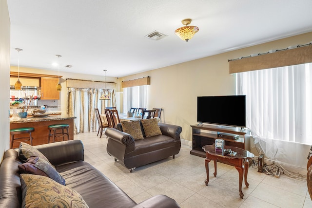6815 Farragut Ln, Boynton Beach, FL 33437 - living area with light tile patterned floors