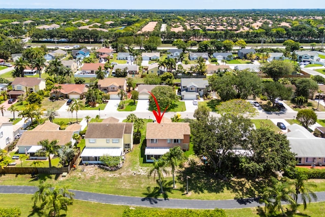 6815 Farragut Ln, Boynton Beach, FL 33437 - aerial perspective of suburban area