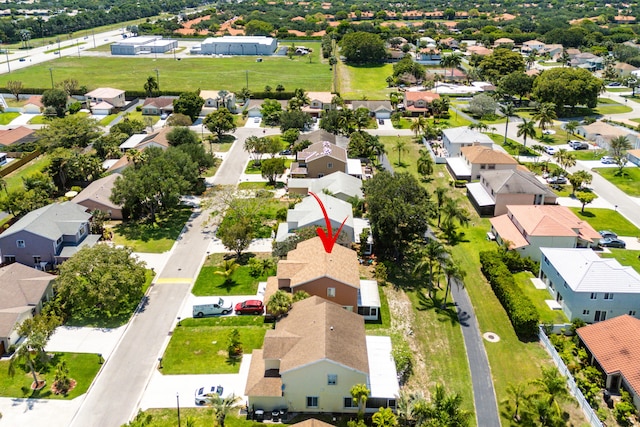 6815 Farragut Ln, Boynton Beach, FL 33437 - aerial perspective of suburban area