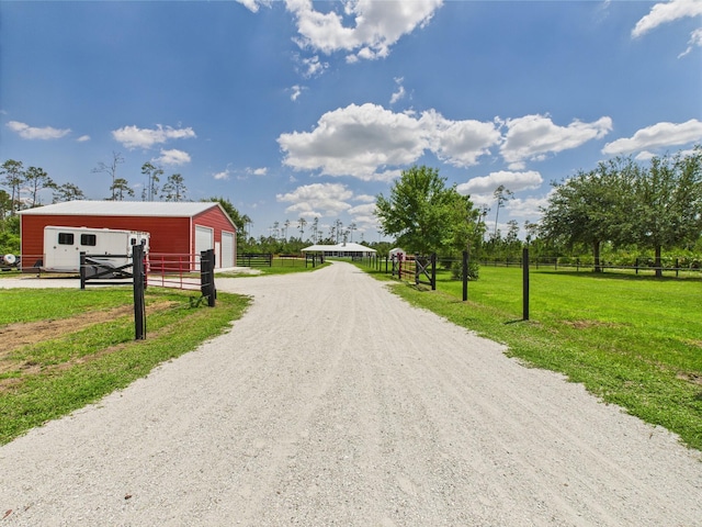 32801 US Highway 441 13 & 14, Okeechobee, FL 34972 - view of dirt / gravel road with a pole building