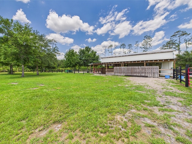 32801 US Highway 441 13 & 14, Okeechobee, FL 34972 - view of yard with an exterior structure and an outdoor structure