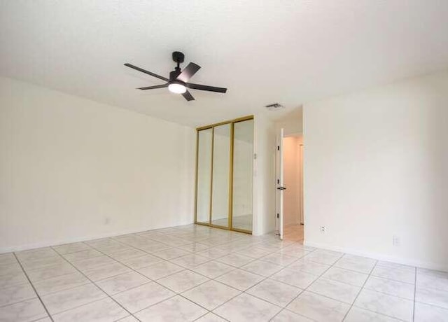 11405 Whisper Lake Way, Boca Raton, FL 33428 - unfurnished room featuring ceiling fan and light tile patterned flooring