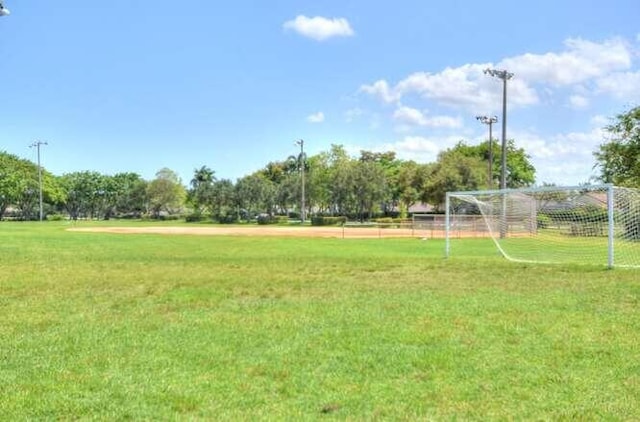 11405 Whisper Lake Way, Boca Raton, FL 33428 - view of yard with a sport area
