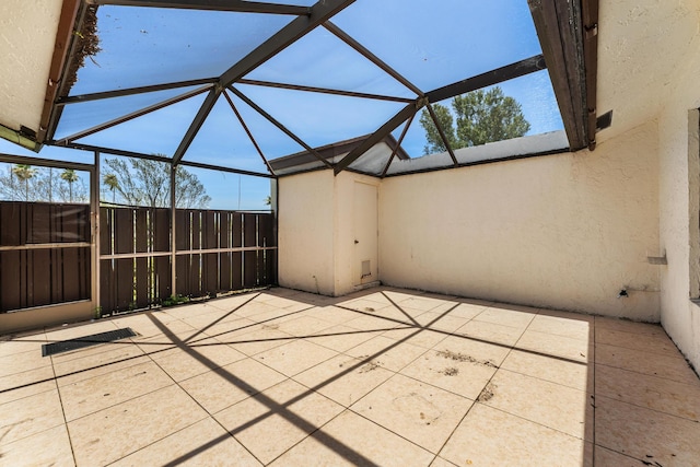 2561 Carambola Cir N Unit 1848Bldg 8, Coconut Creek, FL 33066 - unfurnished sunroom featuring lofted ceiling