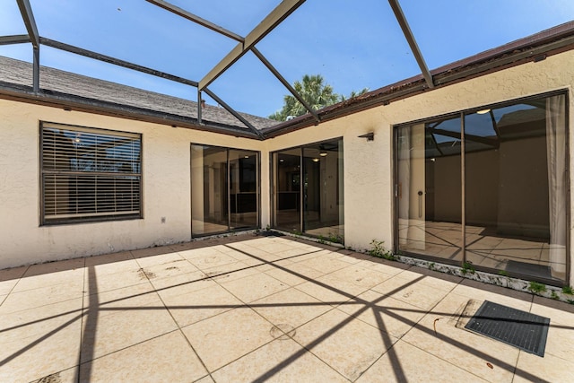 2561 Carambola Cir N Unit 1848Bldg 8, Coconut Creek, FL 33066 - view of patio / terrace with glass enclosure