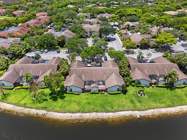 2561 Carambola Cir N Unit 1848Bldg 8, Coconut Creek, FL 33066 - aerial view of residential area featuring a large body of water