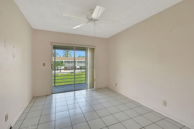 332 Sheffield N, West Palm Beach, FL 33417 - spare room featuring ceiling fan and baseboards