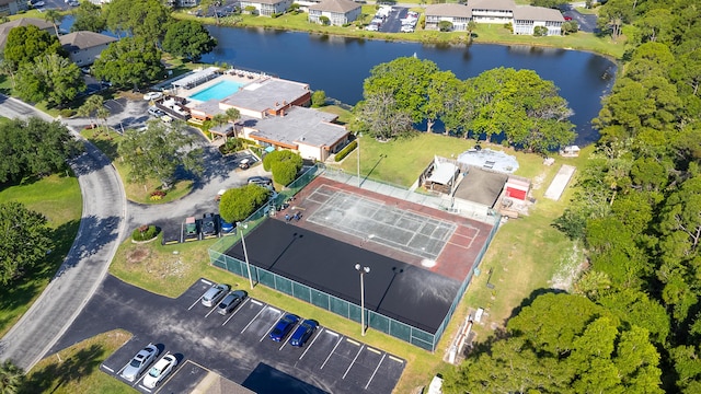 25 Lake Vista Trl Unit 203, Port Saint Lucie, FL 34952 - drone / aerial view of a nearby body of water and a pool area