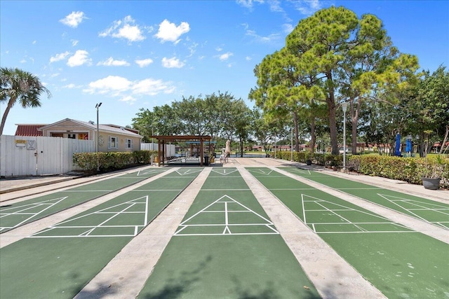 884 Worcester Ln, Lake Worth, FL 33467 - view of home's community with shuffleboard