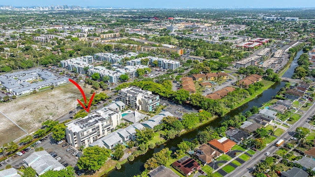 2029 NW 46th Ave Unit E204, Lauderhill, FL 33313 - aerial view of property's location featuring nearby urban area and a large body of water