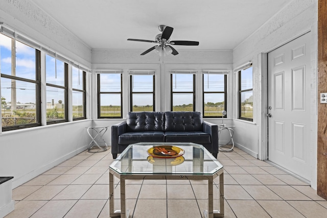 14601 Orange Ave, Fort Pierce, FL 34945 - sunroom / solarium with tile patterned floors