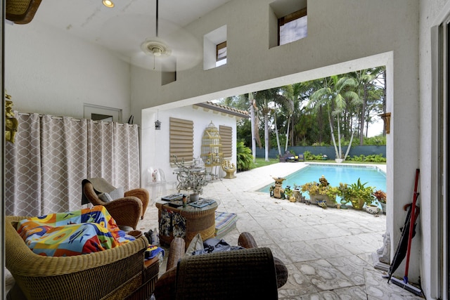 1081 Vintner Blvd, Palm Beach Gardens, FL 33410 - view of swimming pool featuring a patio