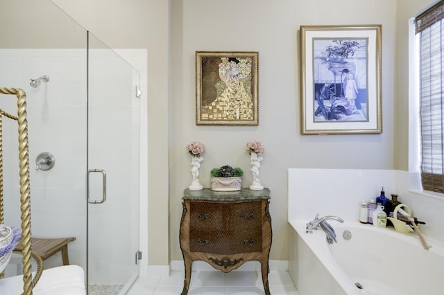 1081 Vintner Blvd, Palm Beach Gardens, FL 33410 - bathroom with a stall shower and a bath