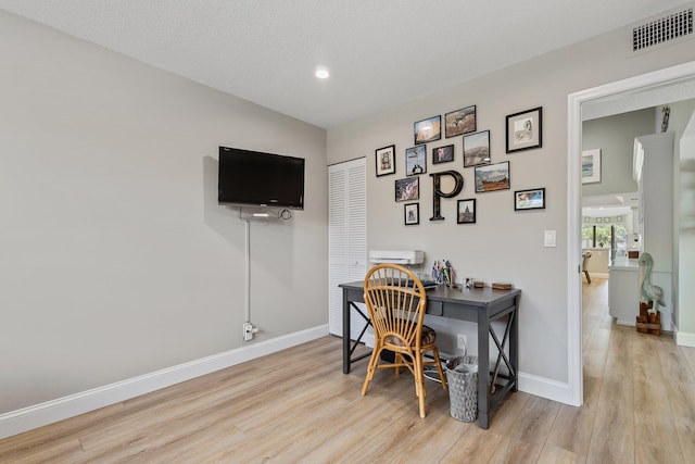 17166 Waterbend Dr Unit 210, Jupiter, FL 33477 - office space featuring light wood-type flooring, baseboards, and recessed lighting