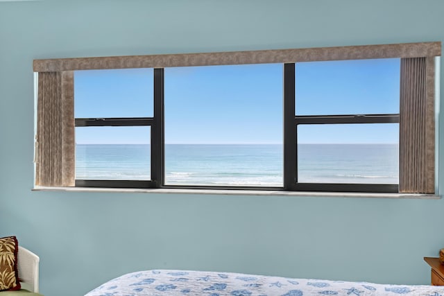 7430 S Ocean Dr Unit 319, Jensen Beach, FL 34957 - bedroom with a water view