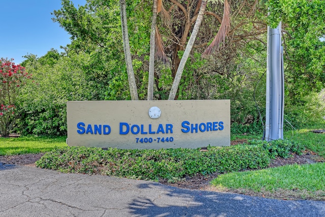 7430 S Ocean Dr Unit 319, Jensen Beach, FL 34957 - view of community / neighborhood sign
