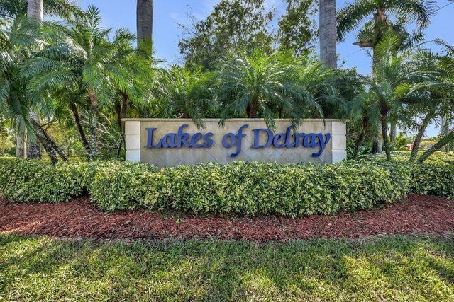 15355 Lakes Of Delray Blvd Unit 211, Delray Beach, FL 33484 - view of community / neighborhood sign