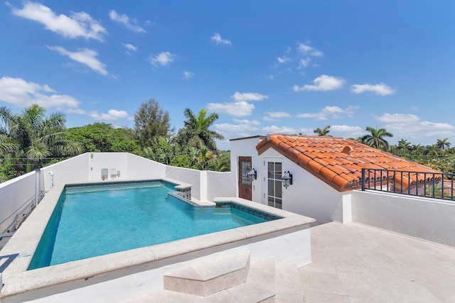 3309 S Flagler Dr, West Palm Beach, FL 33405 - view of swimming pool featuring a patio area