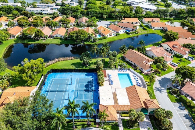 5350 Casa Real Dr, Delray Beach, FL 33484 - bird's eye view of a large body of water and a pool