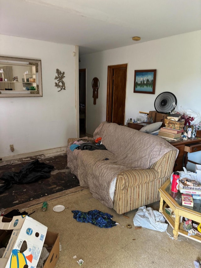 1511 W 32nd St, Riviera Beach, FL 33404 - living room with carpet