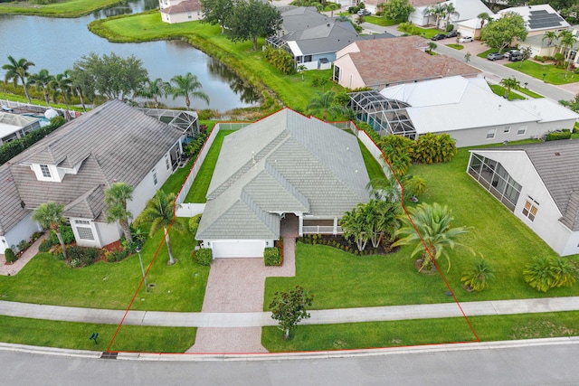 225 NW Magnolia Lakes Blvd, Port Saint Lucie, FL 34986 - aerial view of residential area with a nearby body of water