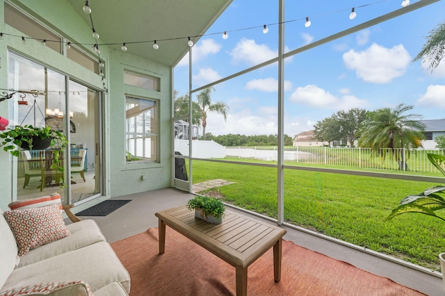 225 NW Magnolia Lakes Blvd, Port Saint Lucie, FL 34986 - sunroom with a water view