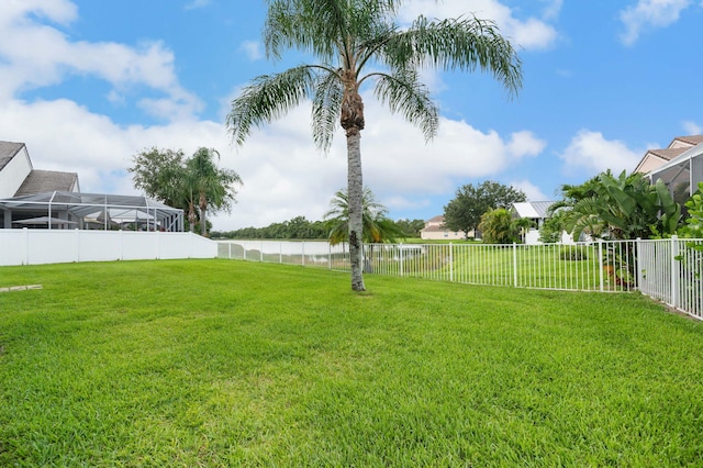 225 NW Magnolia Lakes Blvd, Port Saint Lucie, FL 34986 - view of yard featuring a water view