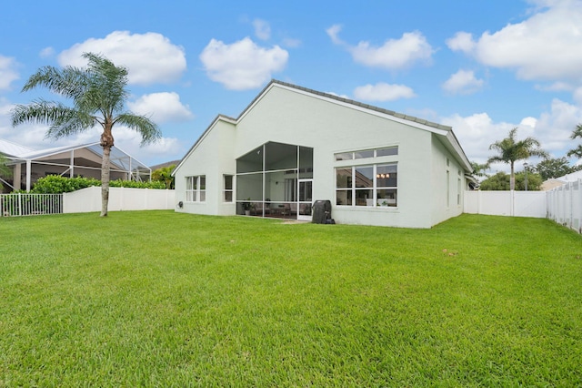 225 NW Magnolia Lakes Blvd, Port Saint Lucie, FL 34986 - back of property with stucco siding