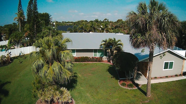 2182 SE Bersell Rd, Port Saint Lucie, FL 34952 - view of front of home with stucco siding