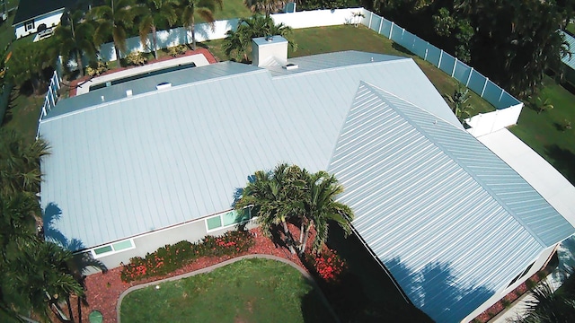 2182 SE Bersell Rd, Port Saint Lucie, FL 34952 - view from above of property