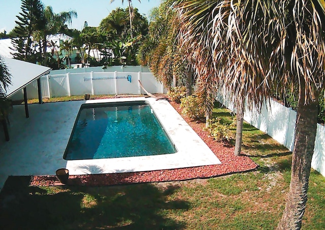 2182 SE Bersell Rd, Port Saint Lucie, FL 34952 - view of pool with a fenced backyard
