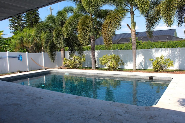 2182 SE Bersell Rd, Port Saint Lucie, FL 34952 - view of pool featuring a fenced backyard