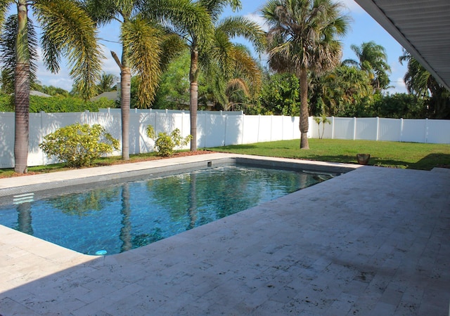 2182 SE Bersell Rd, Port Saint Lucie, FL 34952 - view of swimming pool with a patio