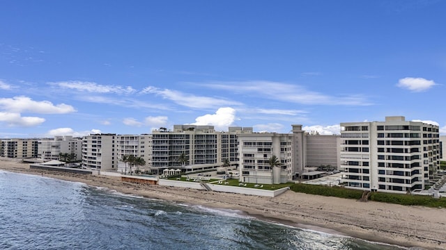 3570 S Ocean Blvd Unit 506, South Palm Beach, FL 33480 - water view featuring nearby beach