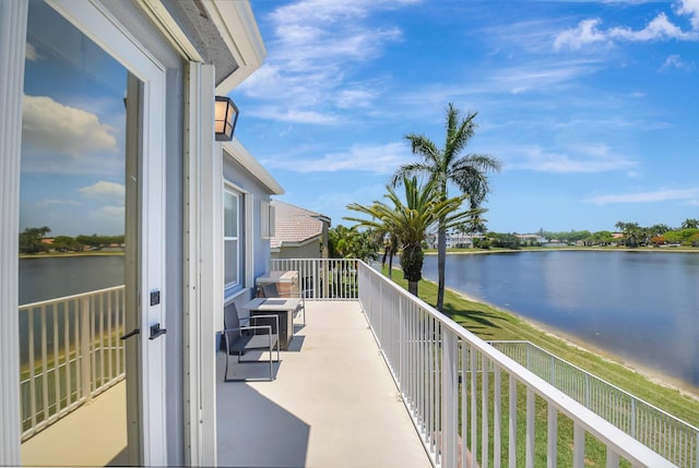 9800 Stover Way, Wellington, FL 33414 - balcony with a water view