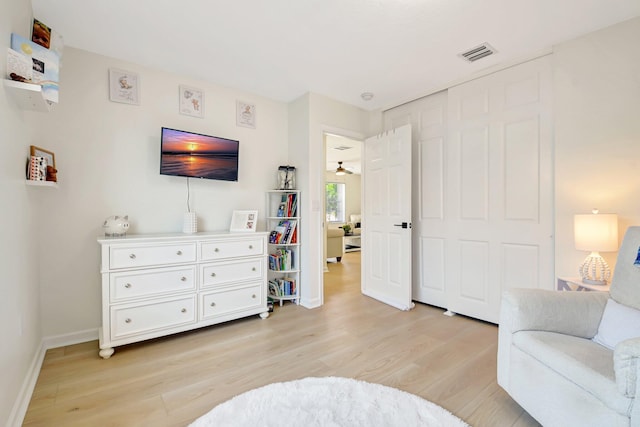 9800 Stover Way, Wellington, FL 33414 - living area with light wood-style floors and baseboards