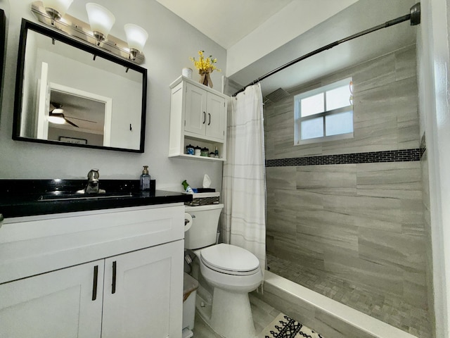 8421 SW 41st Ct, Davie, FL 33328 - full bath with vanity and a tile shower