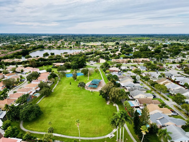 8421 SW 41st Ct, Davie, FL 33328 - aerial perspective of suburban area with a nearby body of water