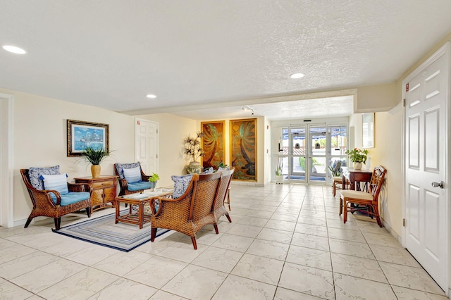 3640 N Ocean Dr Unit 427, Singer Island, FL 33404 - dining space with recessed lighting and a textured ceiling