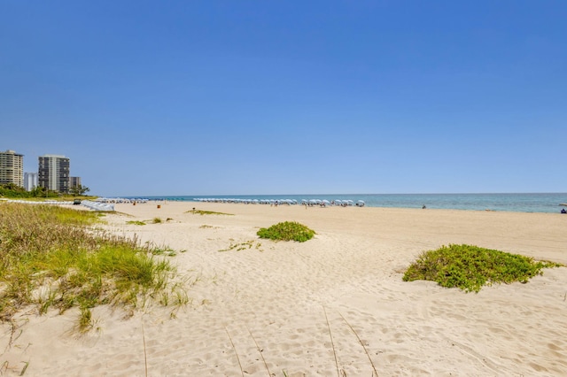 3640 N Ocean Dr Unit 427, Singer Island, FL 33404 - water view featuring nearby beach